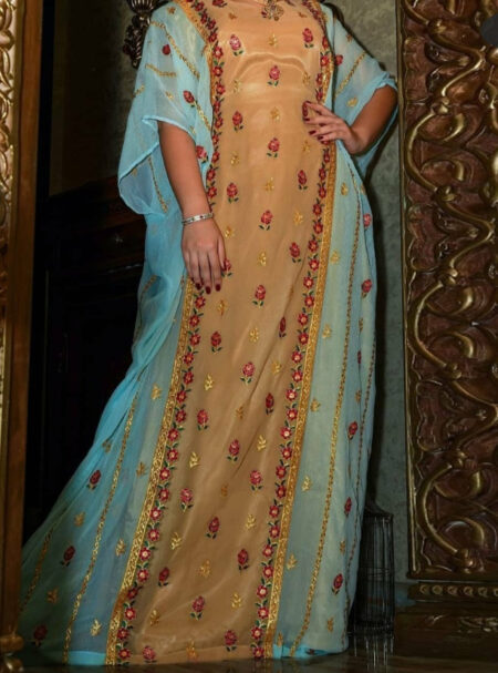 Sky Blue Kaftan